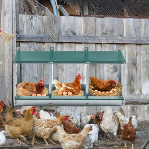The Ultimate Solution for Your Chickens: Metal Nesting Boxes