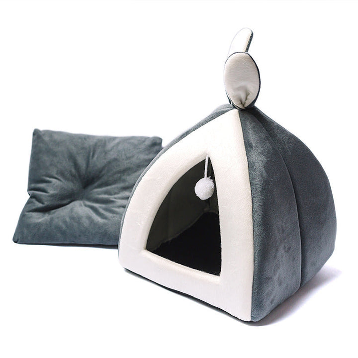 Discover the Comfort of the Cat House Villa Cat Bed