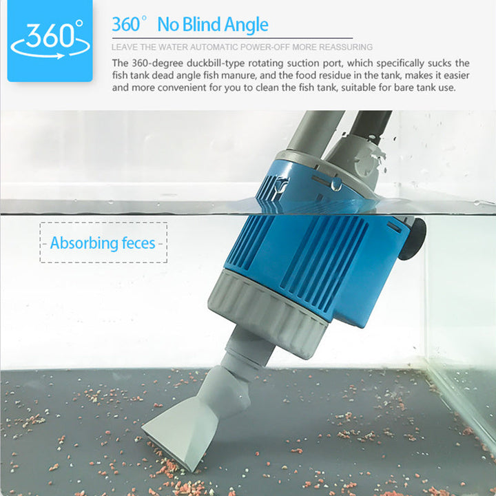Transform Your Aquarium Maintenance with Our Electric Vacuum