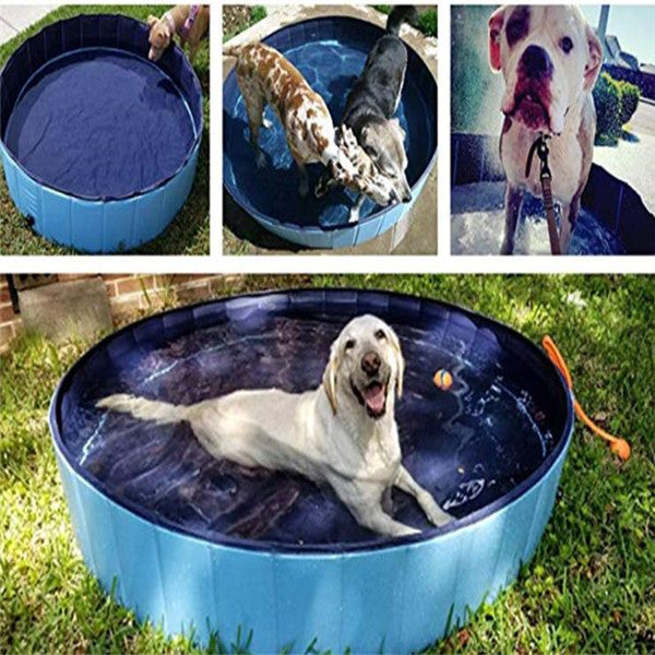 Make a Splash This Summer with Our Foldable Pet Pool!