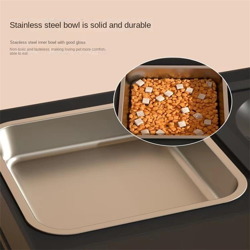 Elevate Your Pet's Dining Experience with the Adjustable Height Pets Feeding Bowl