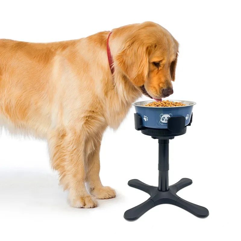 Adjustable Elevated Dog Food Bowl