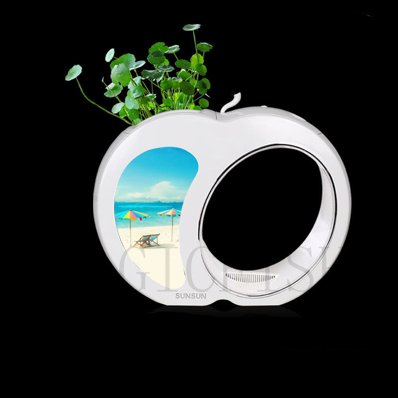 Mini led table fish tank