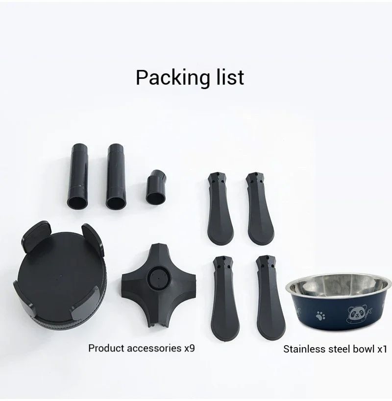 Adjustable Elevated Dog Food Bowl