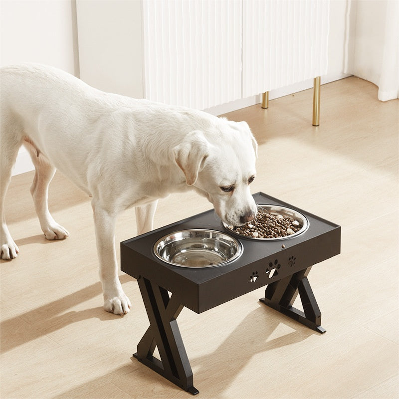 Pet Feeder Stainless Steel Bowl Folding Bowl