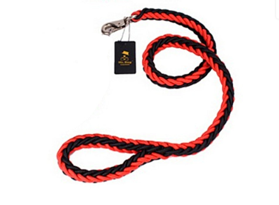 Eight-strand braided dog leash
