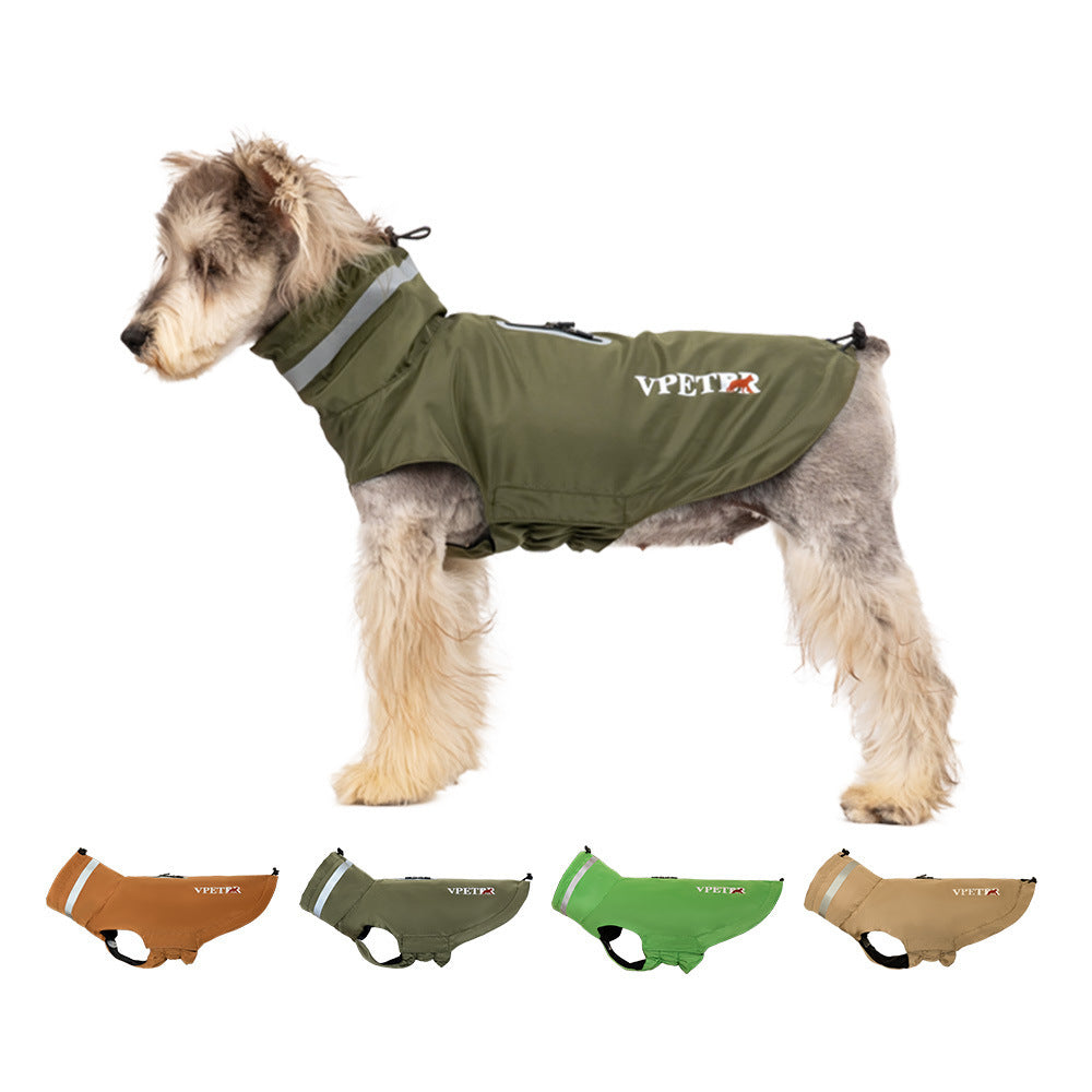 Outdoor Puppy Reflective Pet Poncho