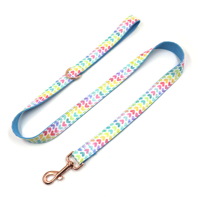 Pet Supplies Dog Collar Leash Bow