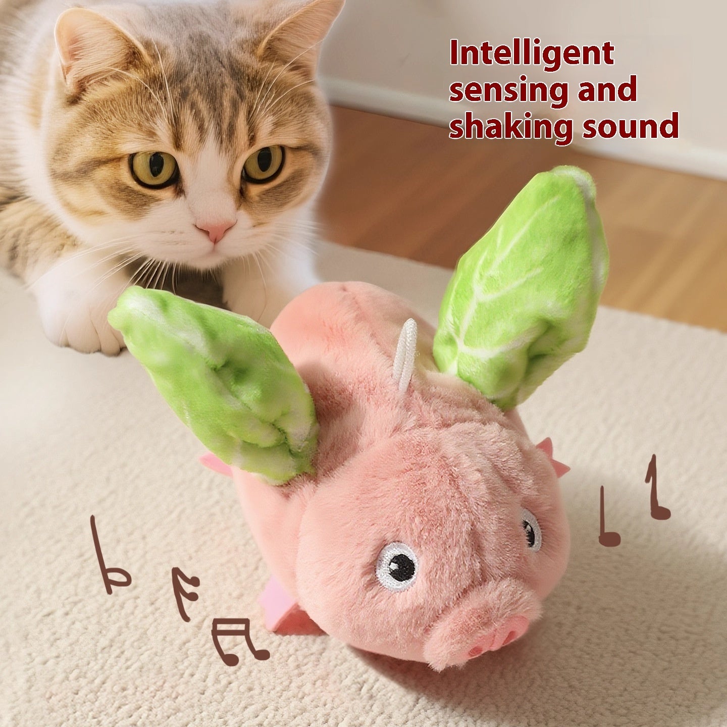 Electric Pig Simulation Cat Toy