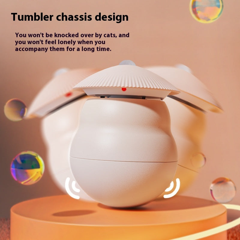 Intelligent Electric Cat Laser Countermeasure Tumbler Toy