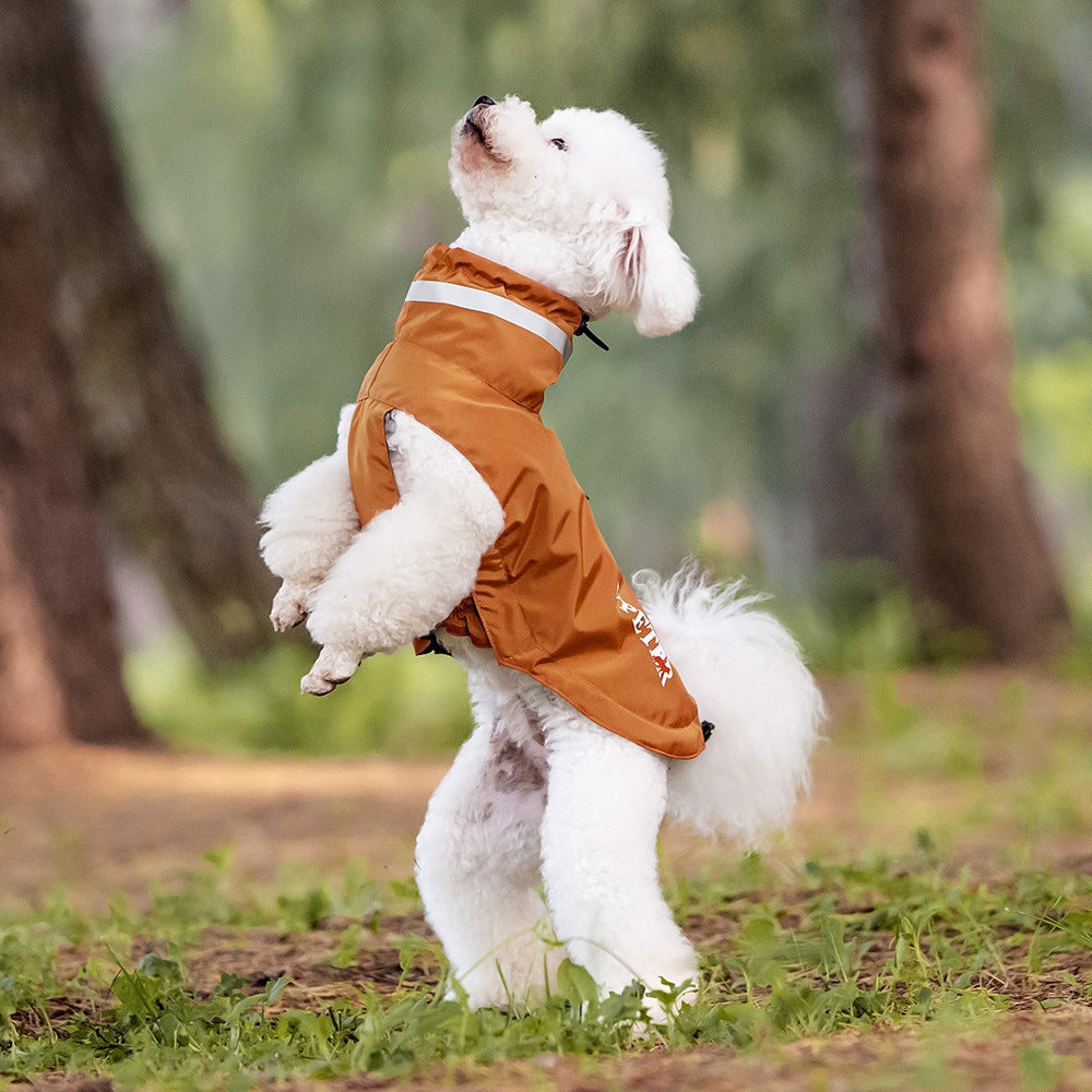 Outdoor Puppy Reflective Pet Poncho