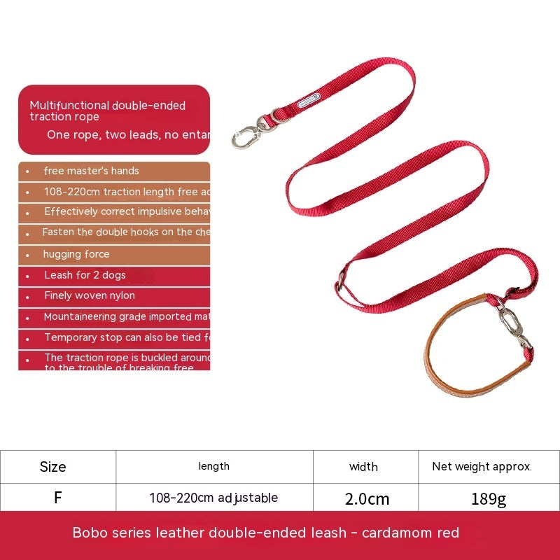 Pet Knitted Belt Leash