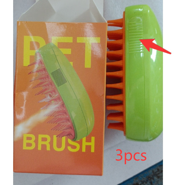 3 In 1 Cat Steam Brush