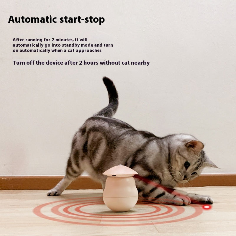 Intelligent Electric Cat Laser Countermeasure Tumbler Toy