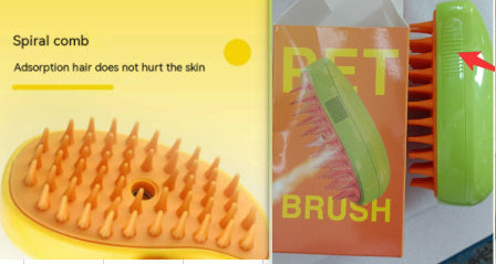 3 In 1 Cat Steam Brush